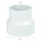 Lambro Deflect-O 4 - 3 in. D White Plastic Increaser/Reducer IRB43 - alternate 6